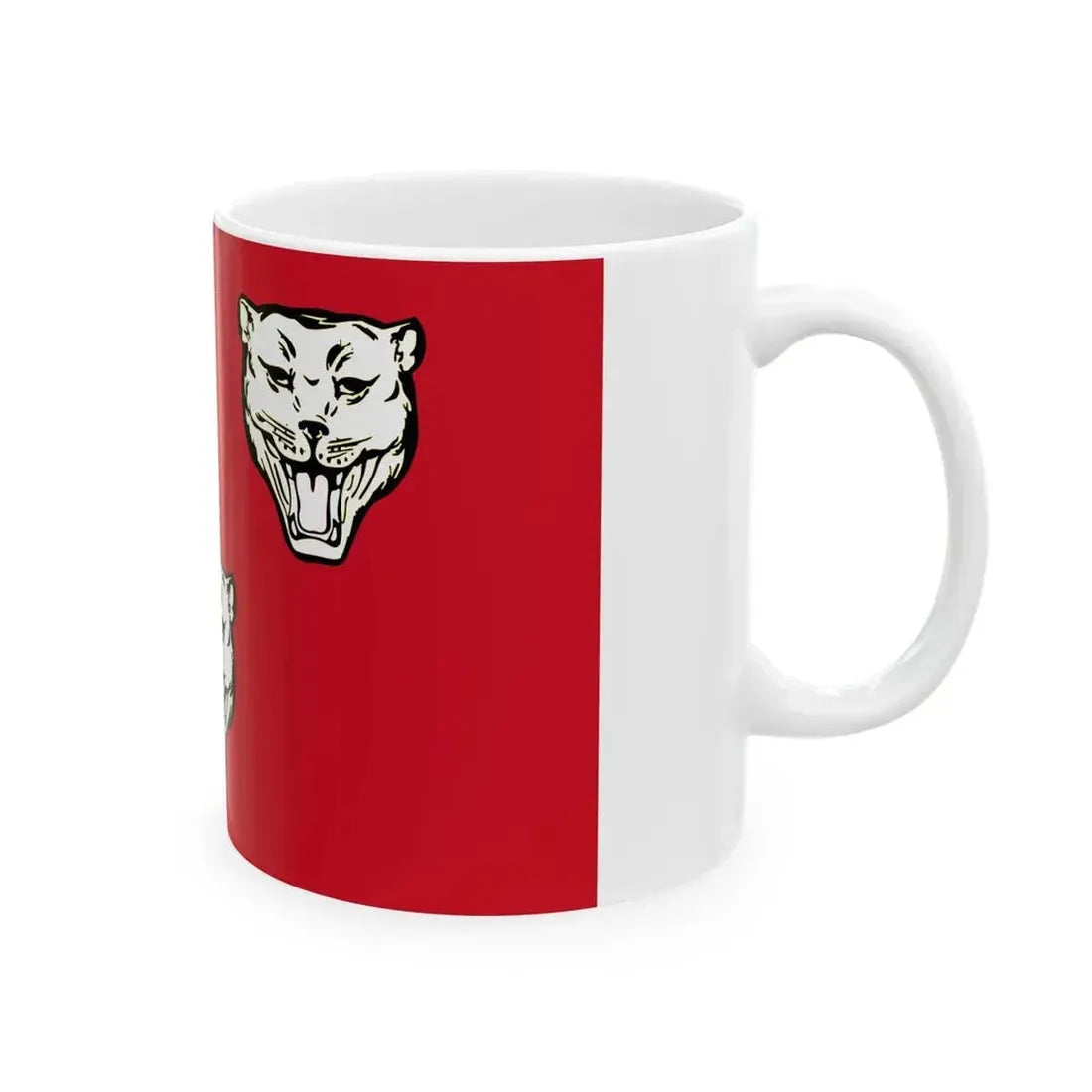 Earl of Rosse flag (Ireland) White Coffee Mug - Go Mug Yourself
