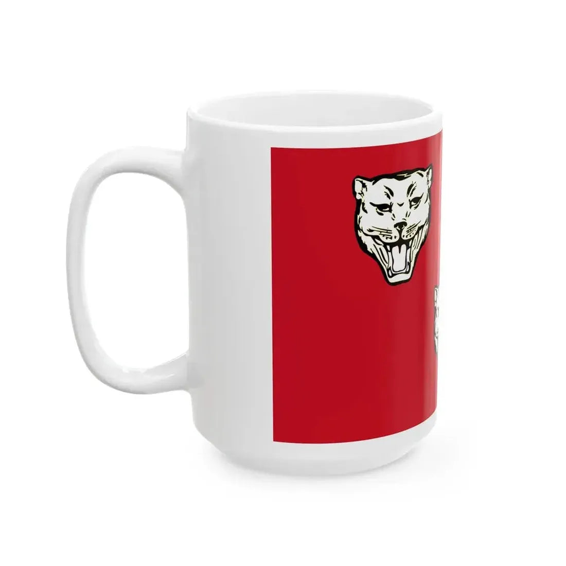 Earl of Rosse flag (Ireland) White Coffee Mug - Go Mug Yourself