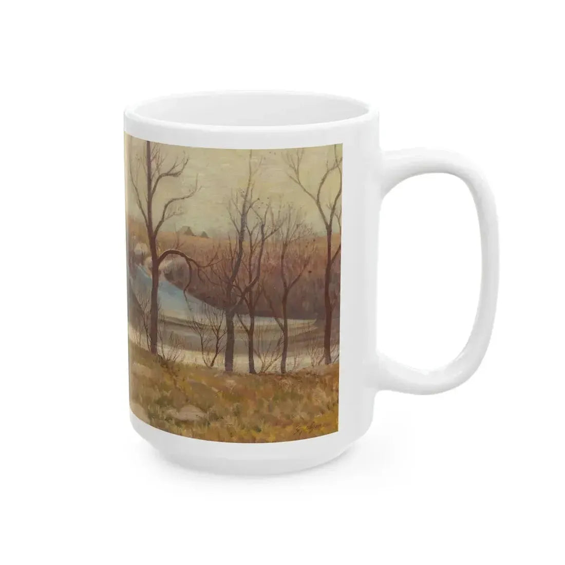 Early Spring - White Coffee Mug - Go Mug Yourself