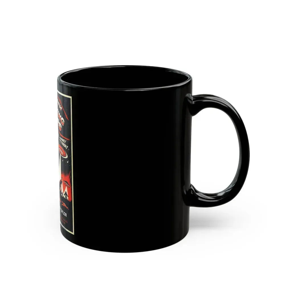 EARTH VS THE FLYING SAUCERS (2) 1956 Movie Poster - Black Coffee Mug - Go Mug Yourself