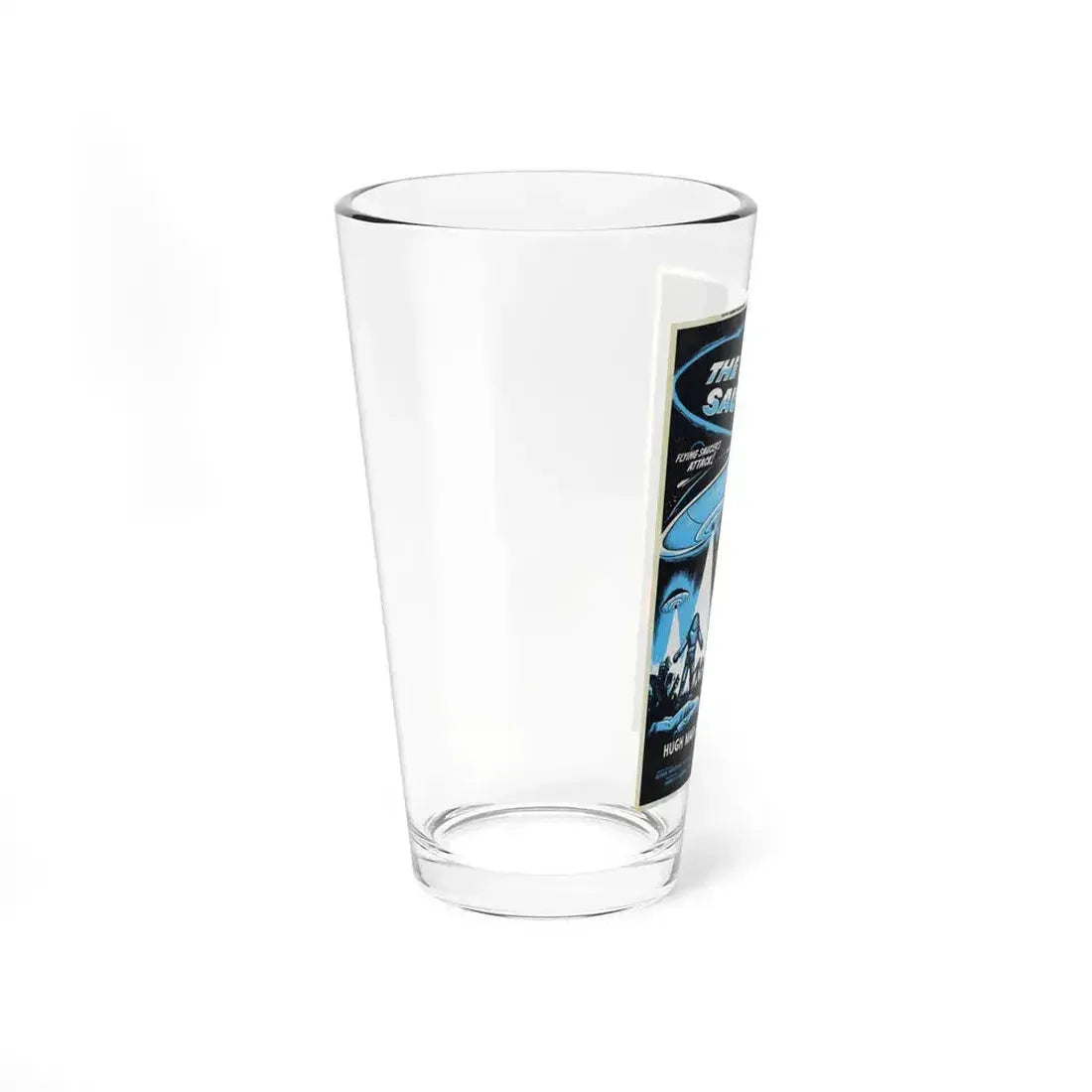 EARTH VS THE FLYING SAUCERS (2) 1956 Movie Poster - Pint Glass 16oz - Go Mug Yourself