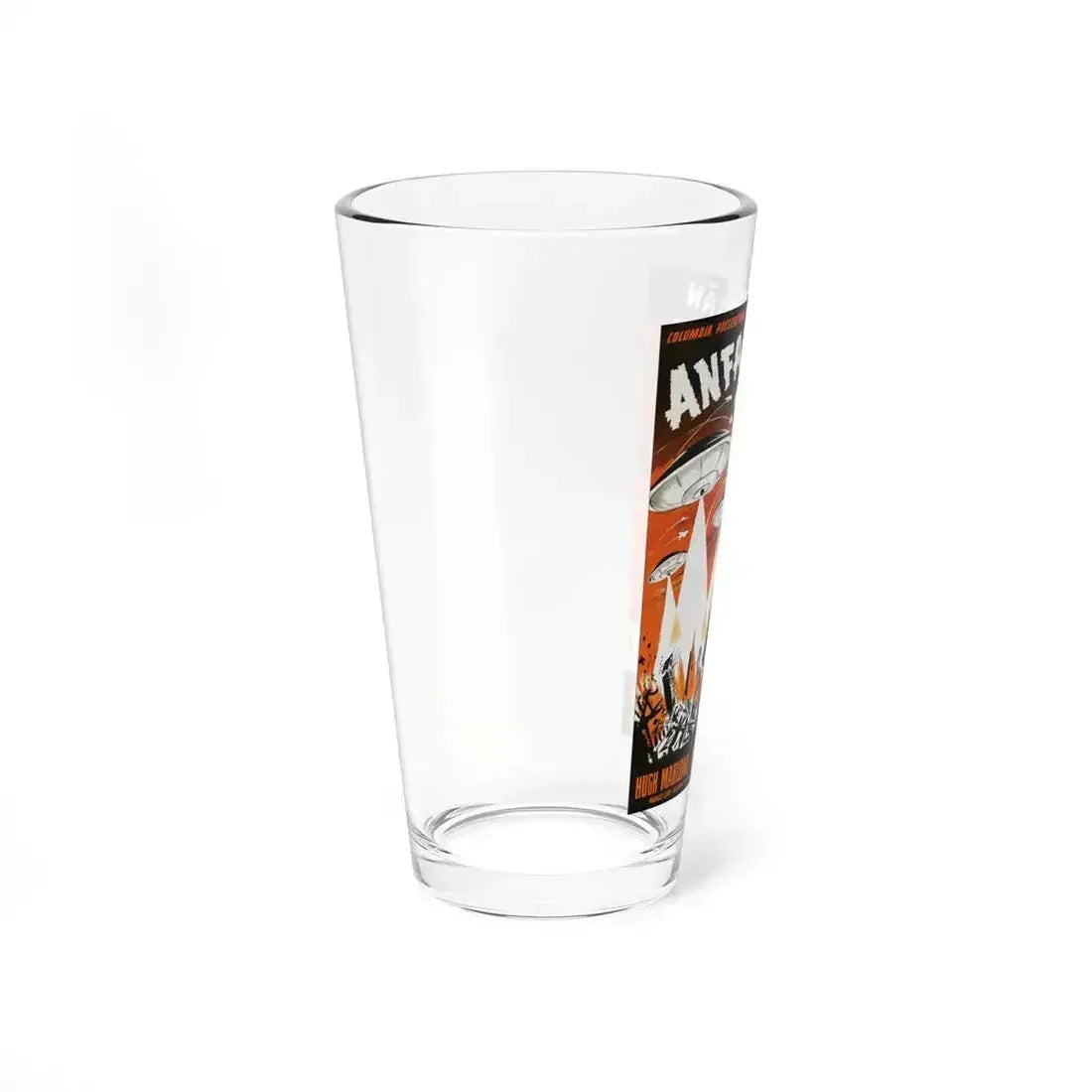 EARTH VS THE FLYING SAUCERS (3) 1956 Movie Poster - Pint Glass 16oz - Go Mug Yourself
