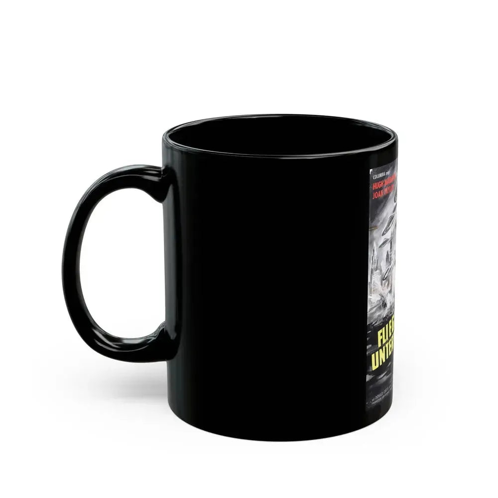 EARTH VS THE FLYING SAUCERS (GERMAN) 1956 Movie Poster - Black Coffee Mug - Go Mug Yourself