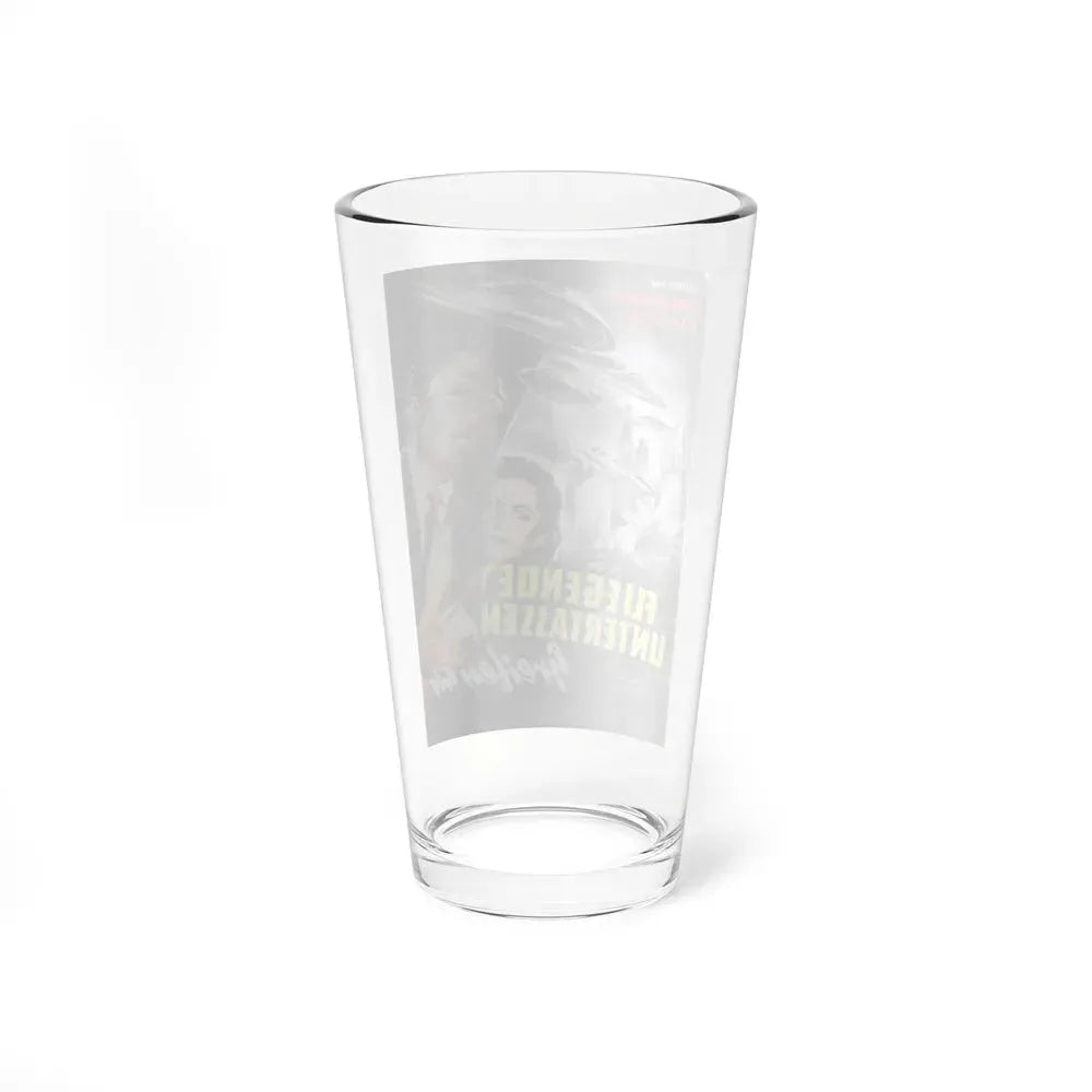 EARTH VS THE FLYING SAUCERS (GERMAN) 1956 Movie Poster - Pint Glass 16oz - Go Mug Yourself