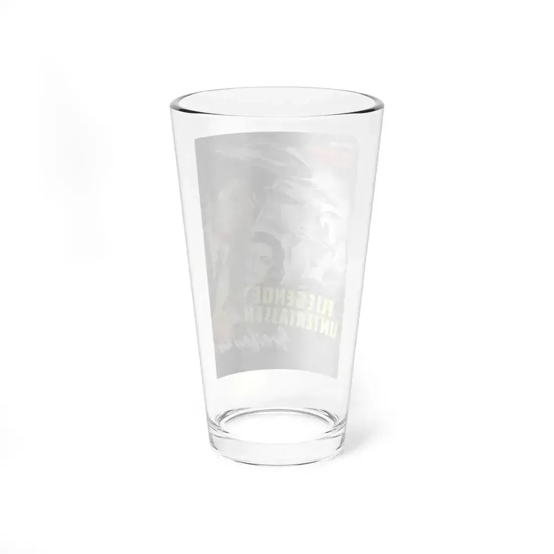 EARTH VS THE FLYING SAUCERS (GERMAN) 1956 Movie Poster - Pint Glass 16oz - Go Mug Yourself