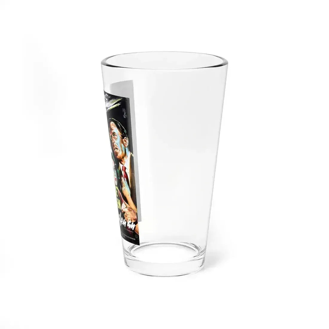 EARTH VS THE FLYING SAUCERS (GERMAN) 1956 Movie Poster - Pint Glass 16oz - Go Mug Yourself