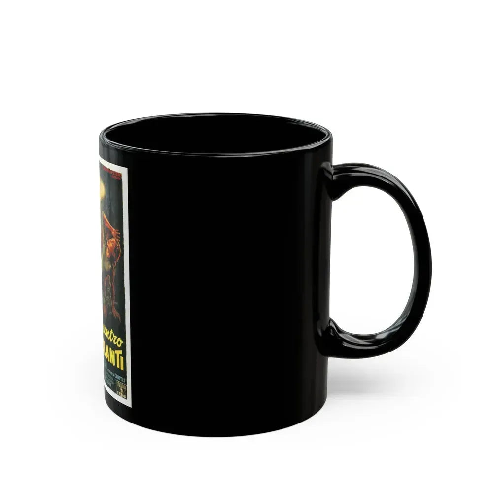 EARTH VS THE FLYING SAUCERS (ITALIAN) 1956 Movie Poster - Black Coffee Mug - Go Mug Yourself