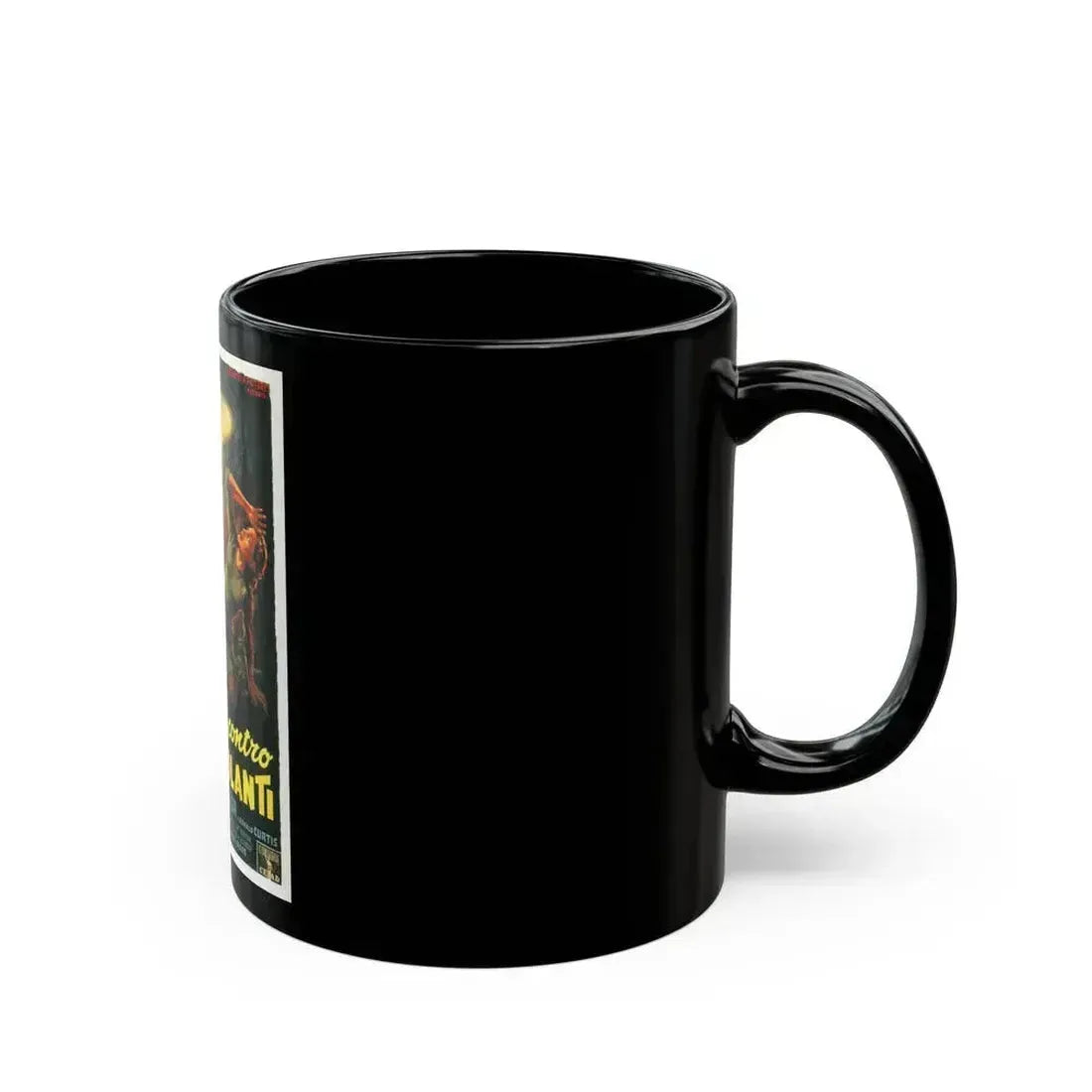 EARTH VS THE FLYING SAUCERS (ITALIAN) 1956 Movie Poster - Black Coffee Mug - Go Mug Yourself