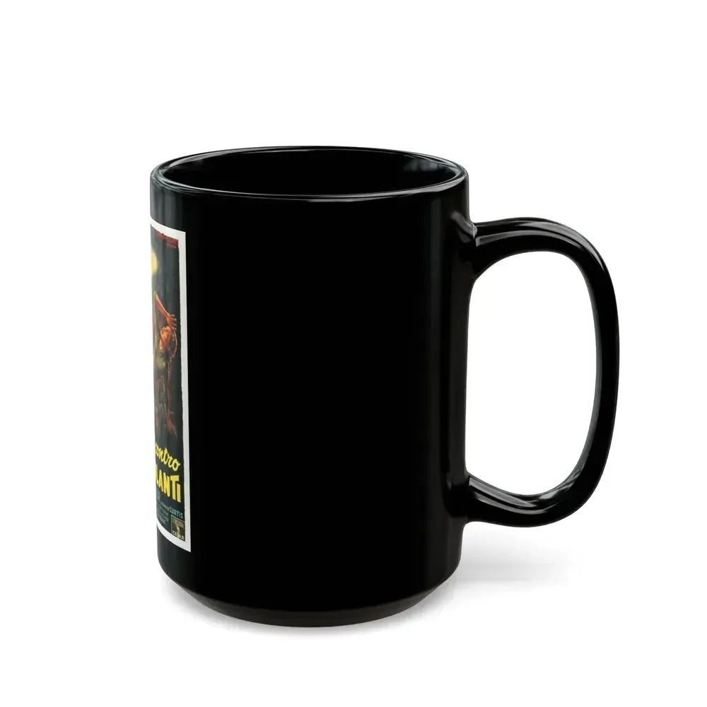 EARTH VS THE FLYING SAUCERS (ITALIAN) 1956 Movie Poster - Black Coffee Mug - Go Mug Yourself