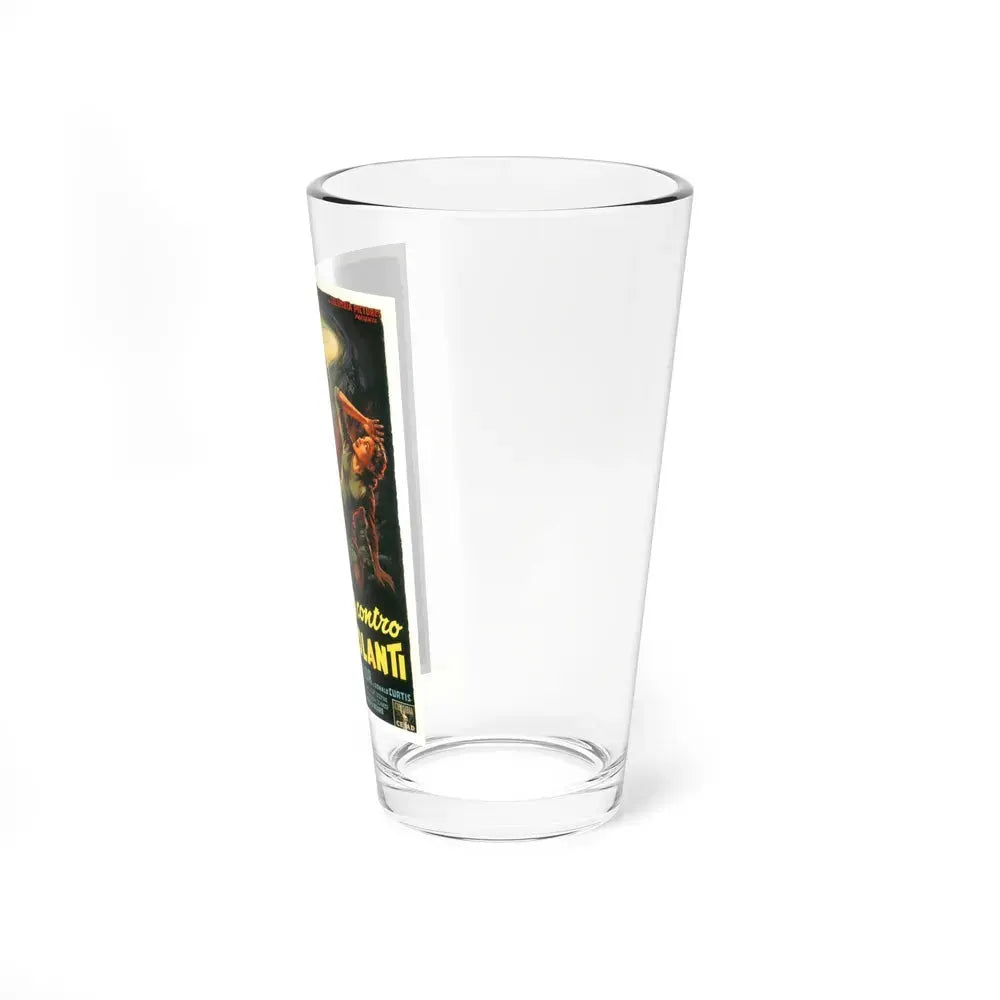 EARTH VS THE FLYING SAUCERS (ITALIAN) 1956 Movie Poster - Pint Glass 16oz - Go Mug Yourself