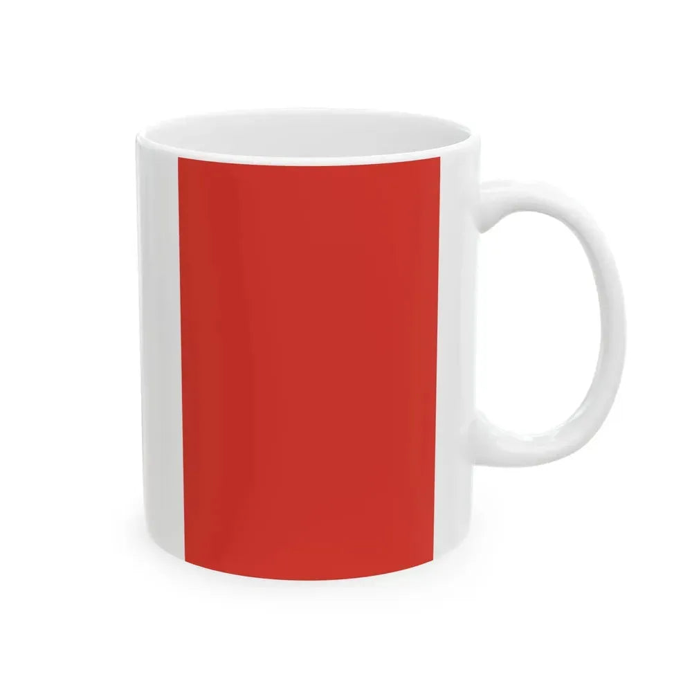 East Cantonia flag (China) White Coffee Mug - Go Mug Yourself