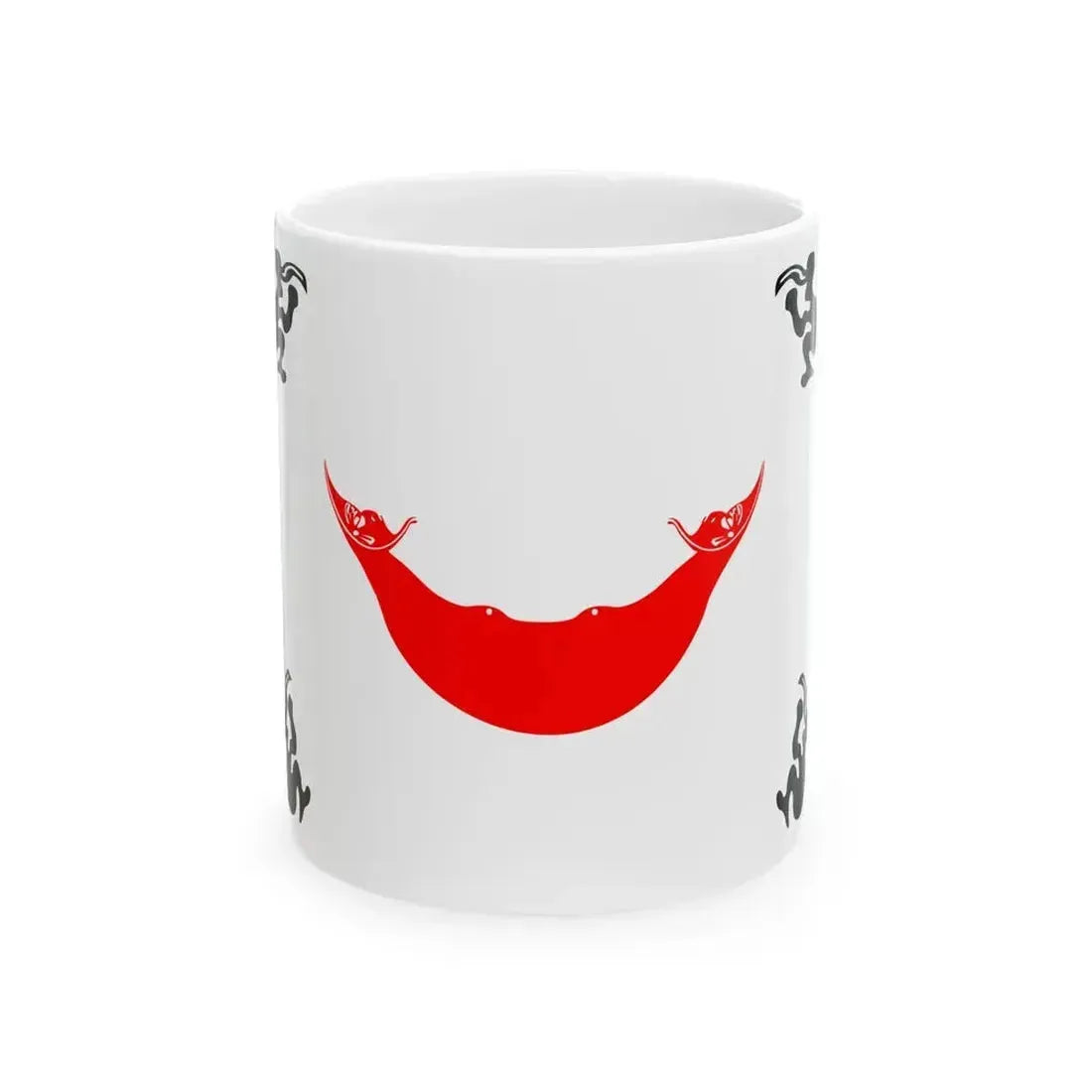 Easter Island flag 1876 to 1888 (Chile) White Coffee Mug 11oz - Go Mug Yourself