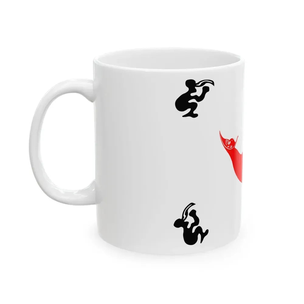 Easter Island flag 1876 to 1888 (Chile) White Coffee Mug - Go Mug Yourself
