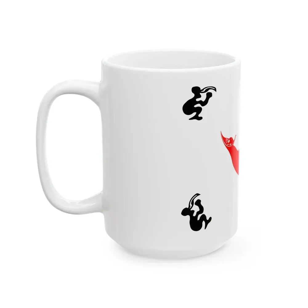 Easter Island flag 1876 to 1888 (Chile) White Coffee Mug - Go Mug Yourself