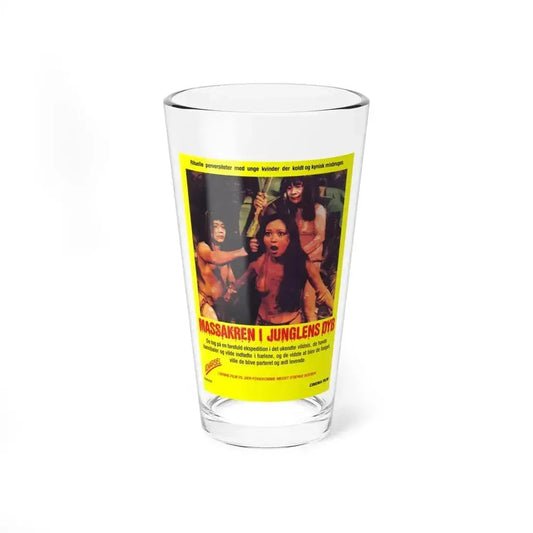 EATEN ALIVE (DANISH) 1976 Movie Poster - Pint Glass 16oz 16oz - Go Mug Yourself