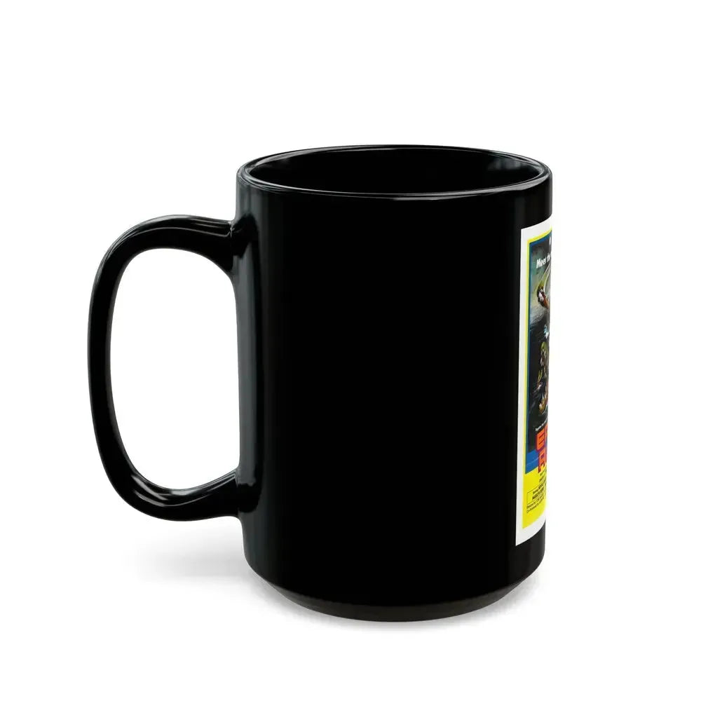 EATEN ALIVE (DEATH TRAP) 1976 Movie Poster - Black Coffee Mug - Go Mug Yourself