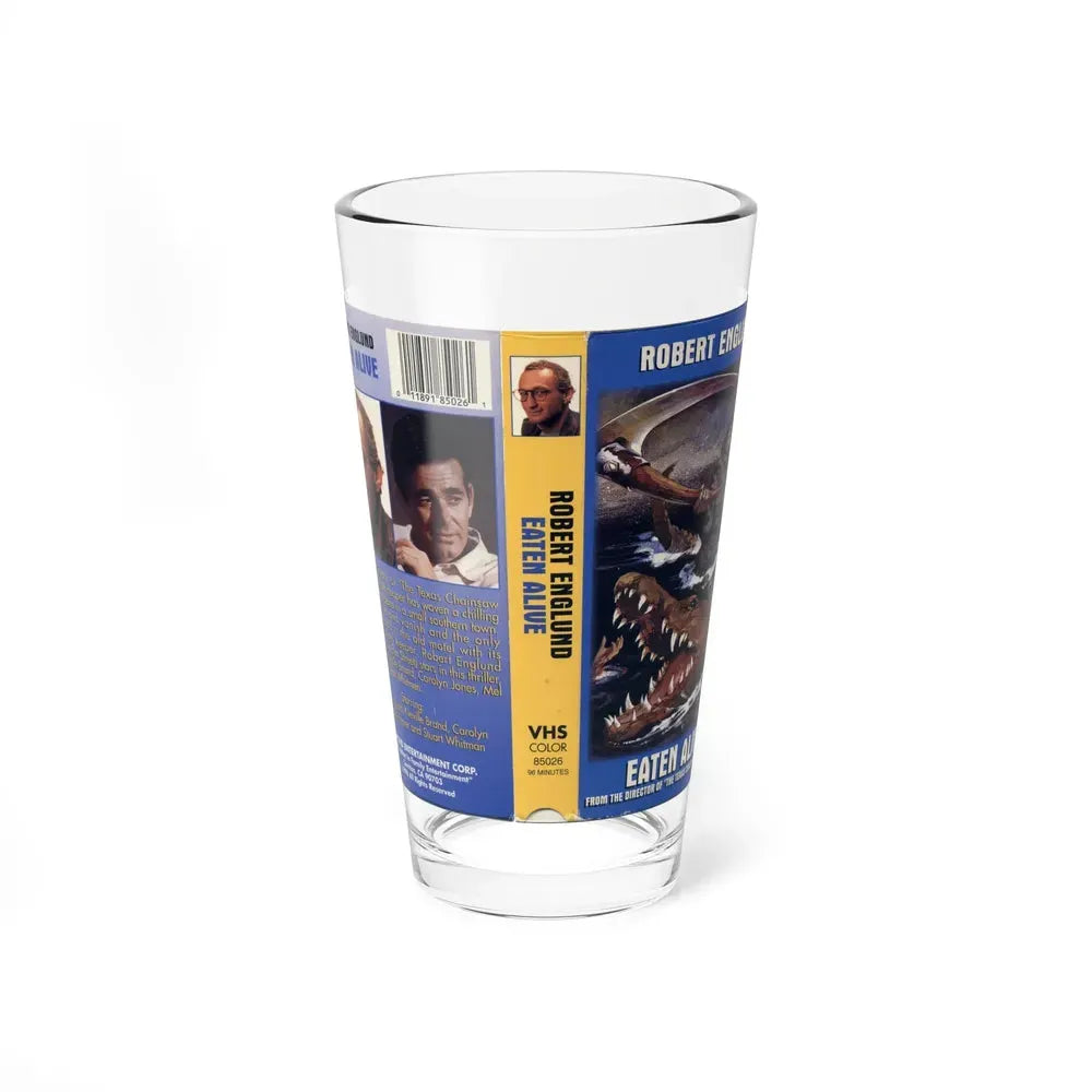 EATEN ALIVE (VHS COVER) Pint Glass 16oz 16oz - Go Mug Yourself