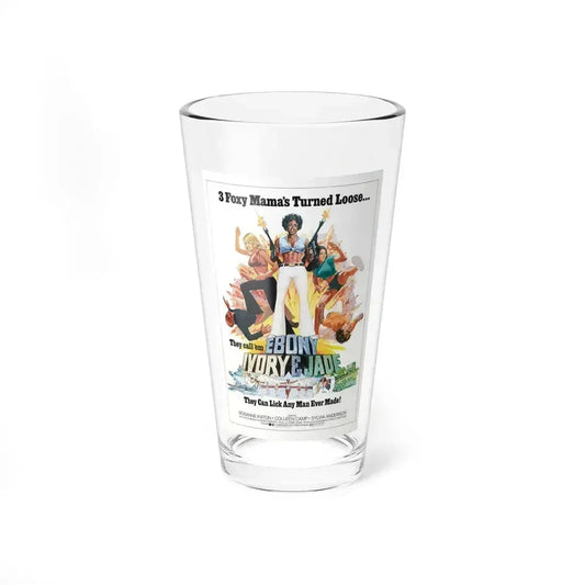 EBONY, IVORY & JADE 1976 Movie Poster - Pint Glass 16oz 16oz - Go Mug Yourself