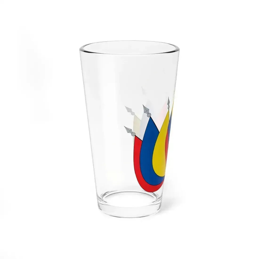 EC flag art (Ecuador) Pint Glass 16oz - Go Mug Yourself