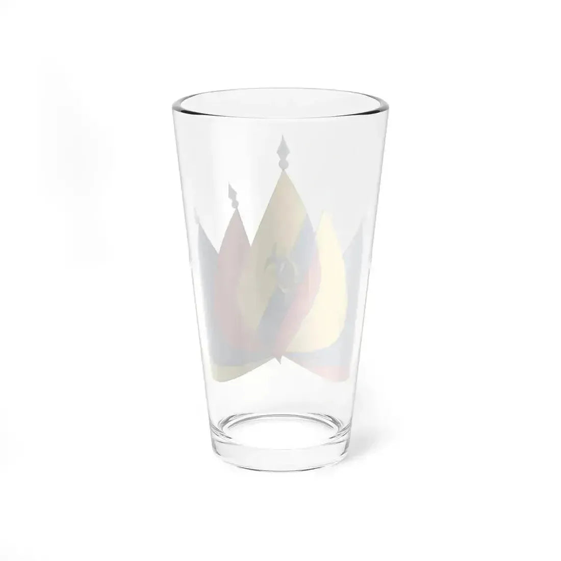 EC flag art (Ecuador) Pint Glass 16oz - Go Mug Yourself