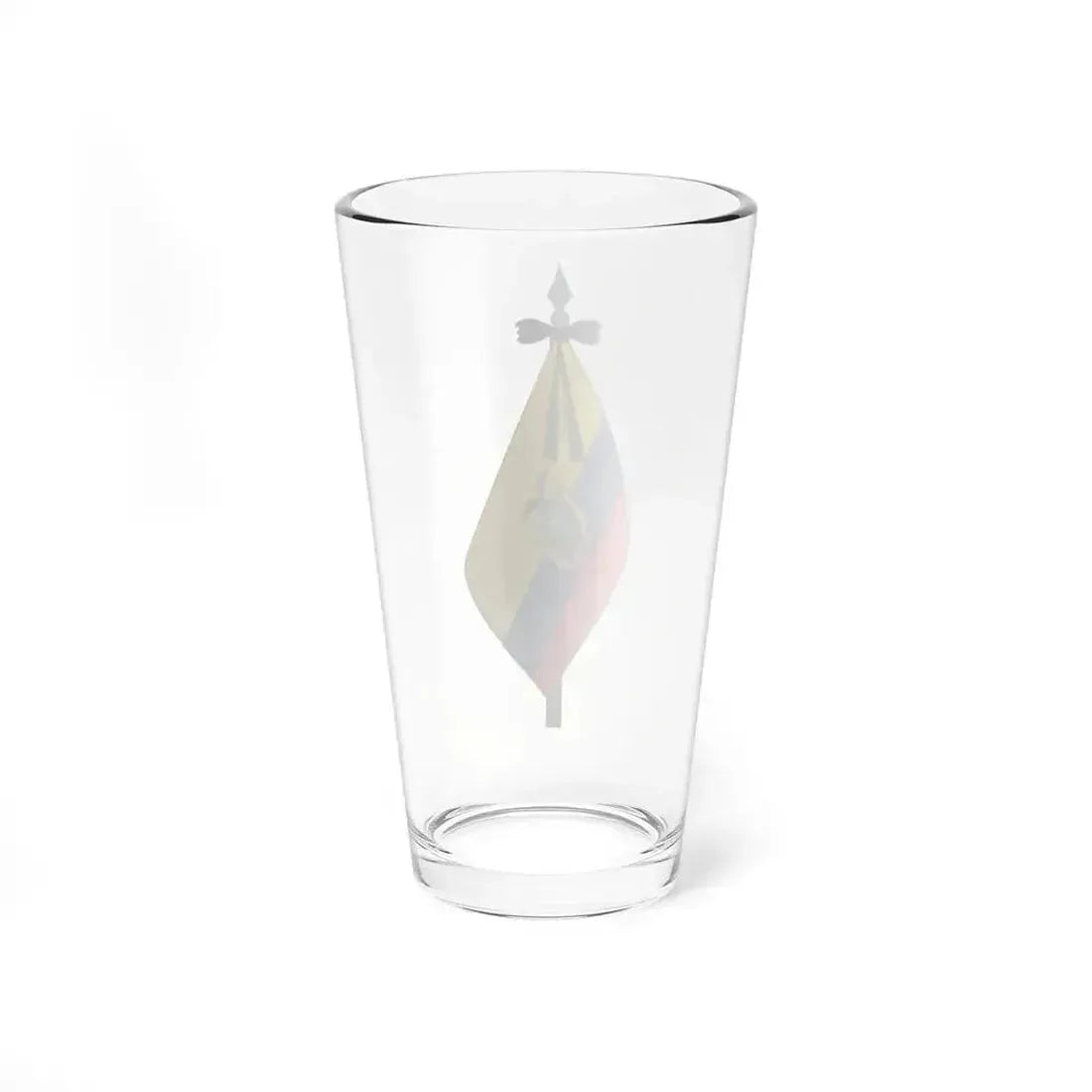 EC flag mourn (Ecuador) Pint Glass 16oz - Go Mug Yourself