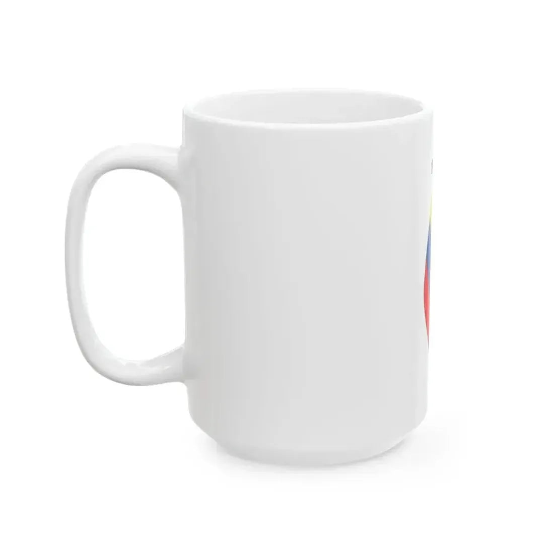 EC flag mourn (Ecuador) White Coffee Mug - Go Mug Yourself