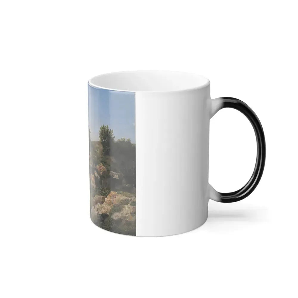 Eckersberg, CW - En bygning ved Tor di Quinto uden for Rom - 1815 - Color Changing Mug 11oz - Go Mug Yourself