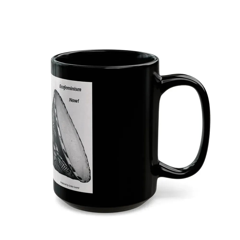 ECOFEMINISM NOW (VHS COVER) - Black Coffee Mug - Go Mug Yourself