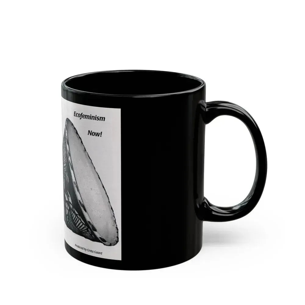 ECOFEMINISM NOW (VHS COVER) - Black Coffee Mug - Go Mug Yourself
