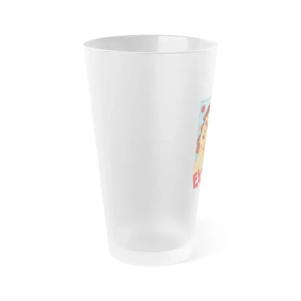 ECSTACY 1933 Movie Poster - Frosted Pint Glass 16oz - Go Mug Yourself