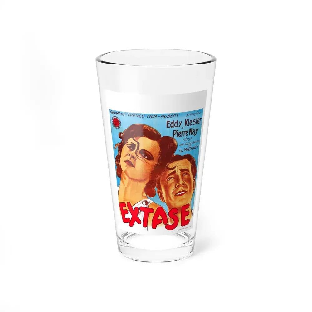 ECSTACY 1933 Movie Poster - Pint Glass 16oz 16oz - Go Mug Yourself