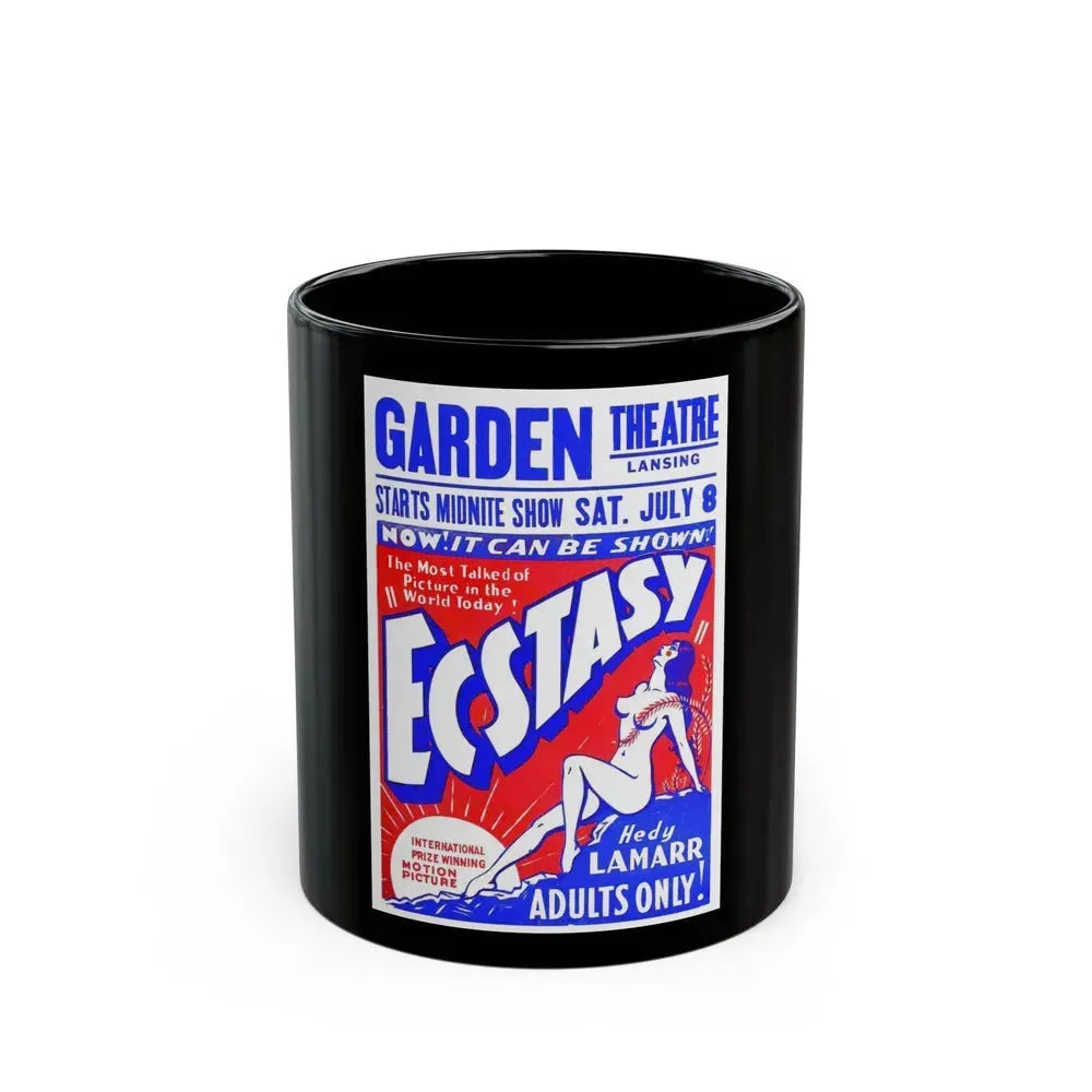 ECSTACY (2) 1933 Movie Poster - Black Coffee Mug 11oz - Go Mug Yourself