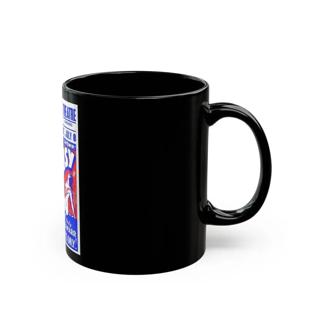 ECSTACY (2) 1933 Movie Poster - Black Coffee Mug - Go Mug Yourself