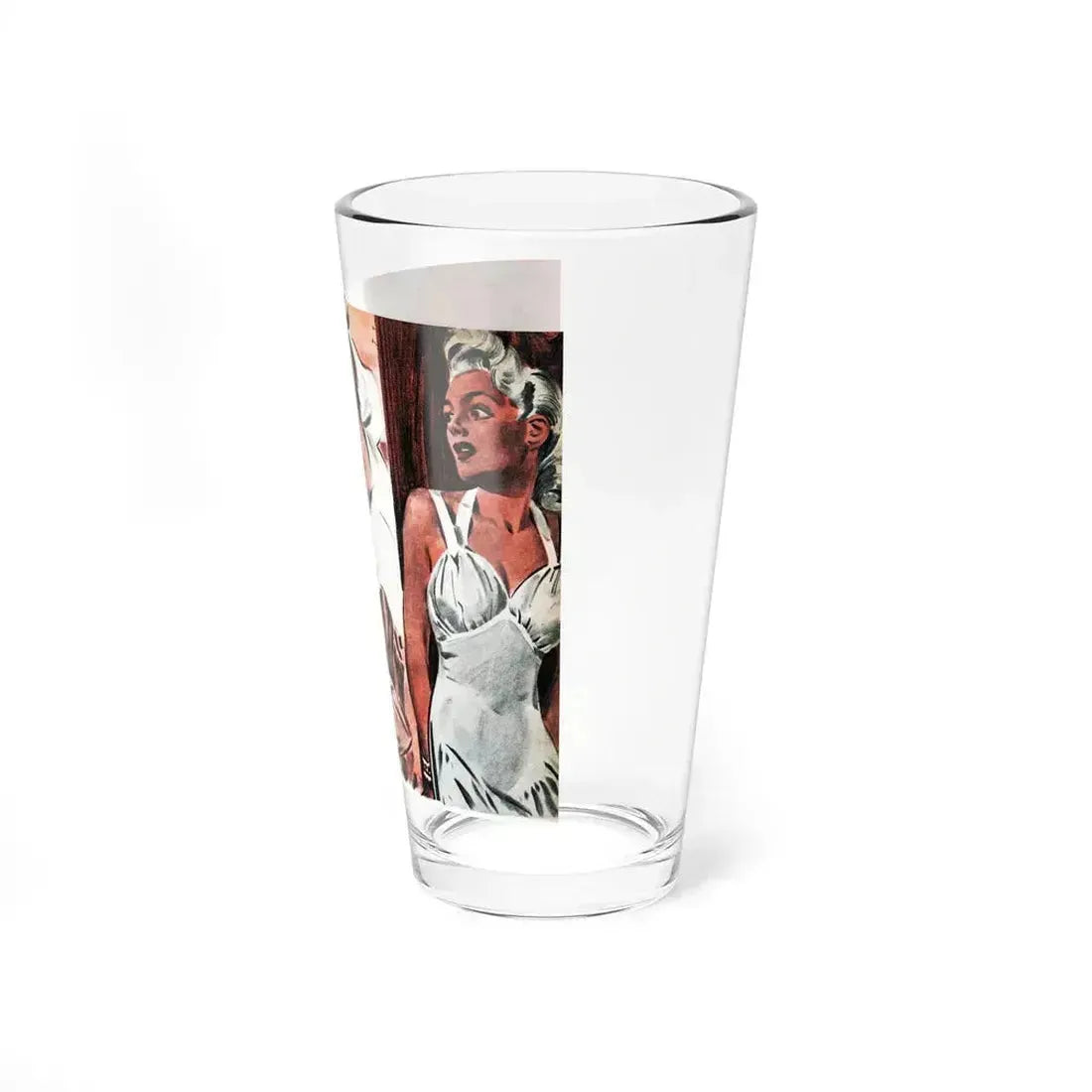 Ed holds a seance, Liberty magazine, March 1, 1941 - Pint Glass 16oz - Go Mug Yourself