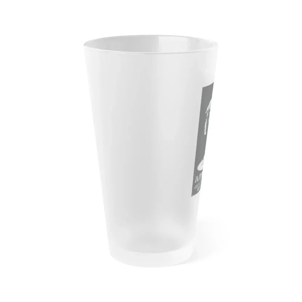 ED WOOD 1994 Movie Poster - Frosted Pint Glass 16oz - Go Mug Yourself