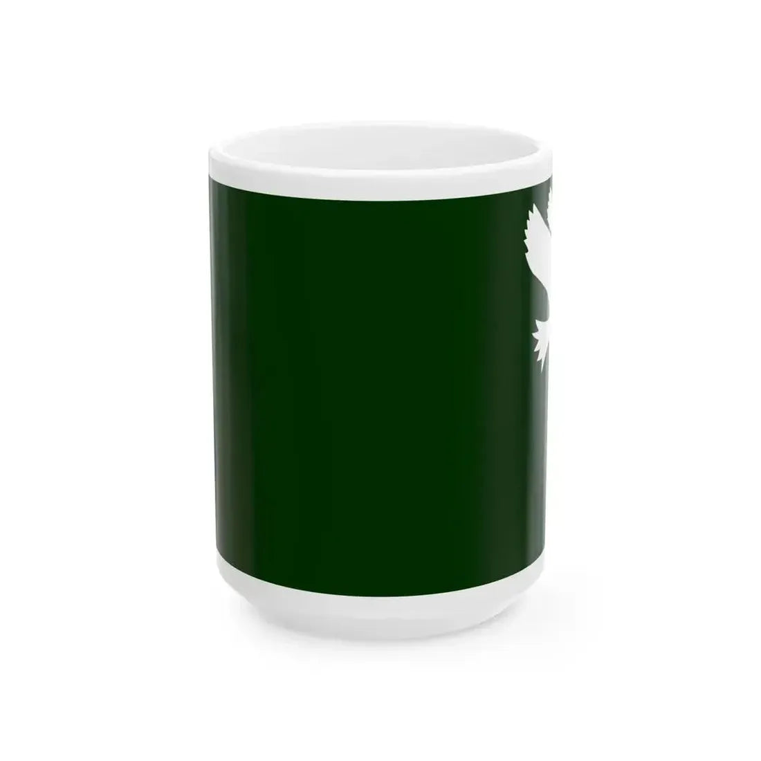 Eddie Izzards flag for Northern Ireland (Ireland) White Coffee Mug 15oz - Go Mug Yourself