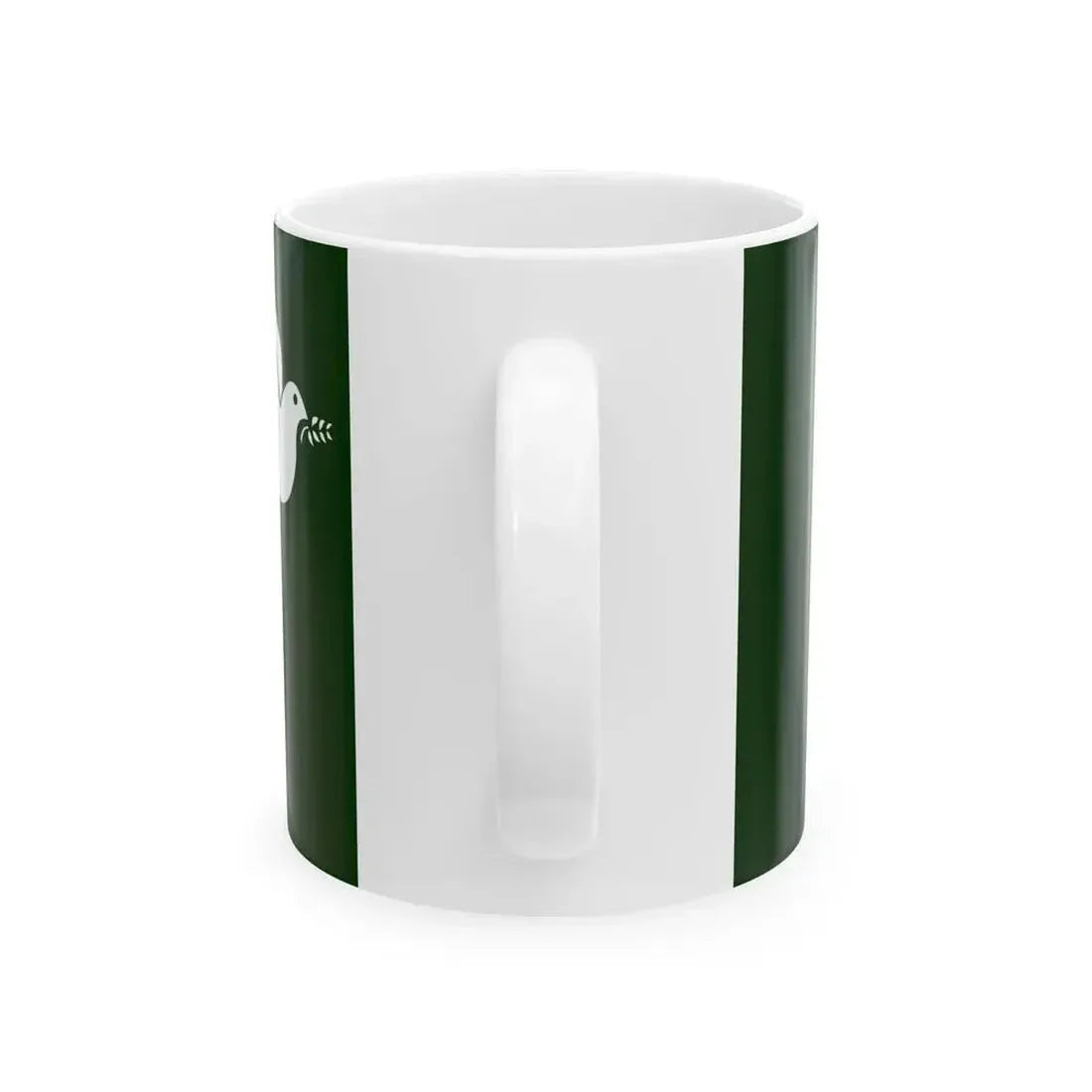 Eddie Izzards flag for Northern Ireland (Ireland) White Coffee Mug - Go Mug Yourself