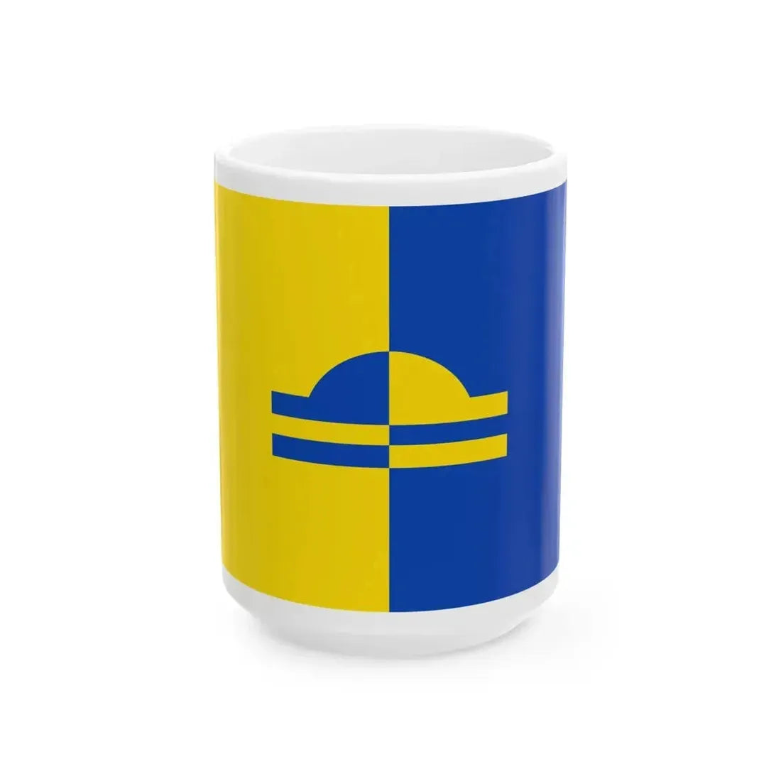 Ede vlag (Netherlands) White Coffee Mug 15oz - Go Mug Yourself