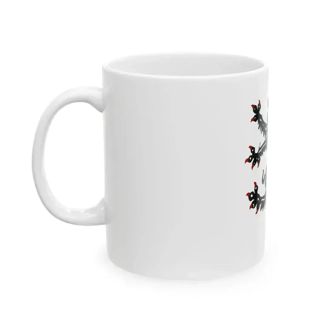 Edegem vlag (Belgium) White Coffee Mug - Go Mug Yourself