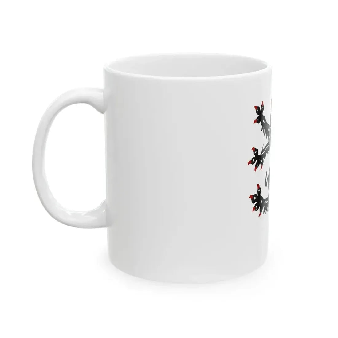 Edegem vlag (Belgium) White Coffee Mug - Go Mug Yourself