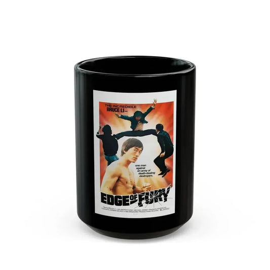 EDGE OF FURY 1958 Movie Poster - Black Coffee Mug 15oz - Go Mug Yourself