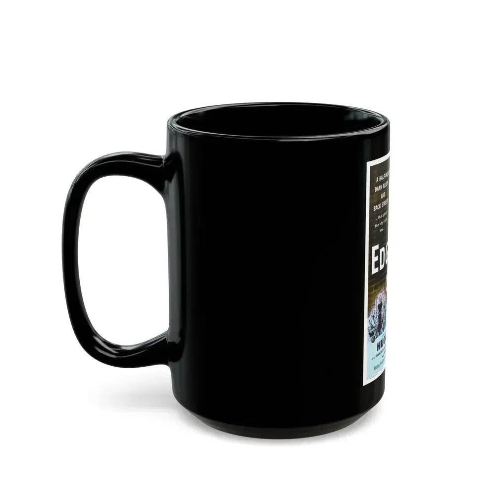 EDGE OF HELL 1956 Movie Poster - Black Coffee Mug - Go Mug Yourself