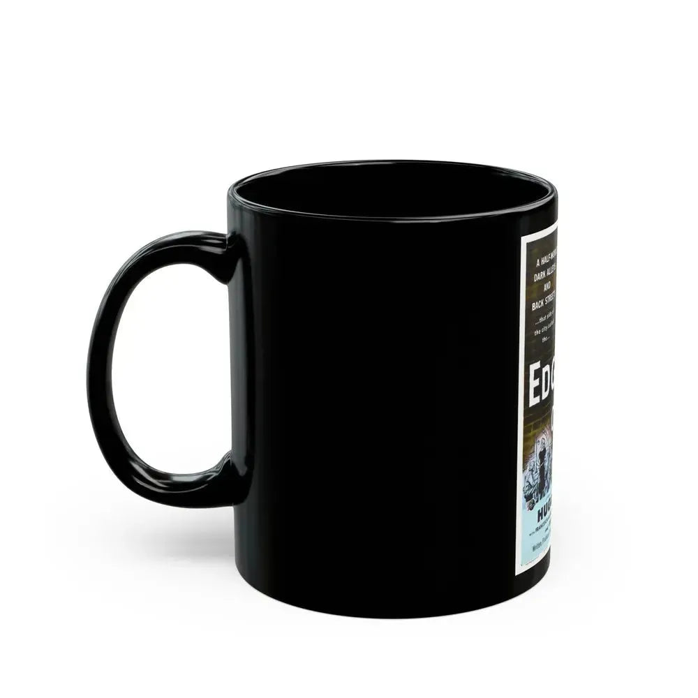 EDGE OF HELL 1956 Movie Poster - Black Coffee Mug - Go Mug Yourself