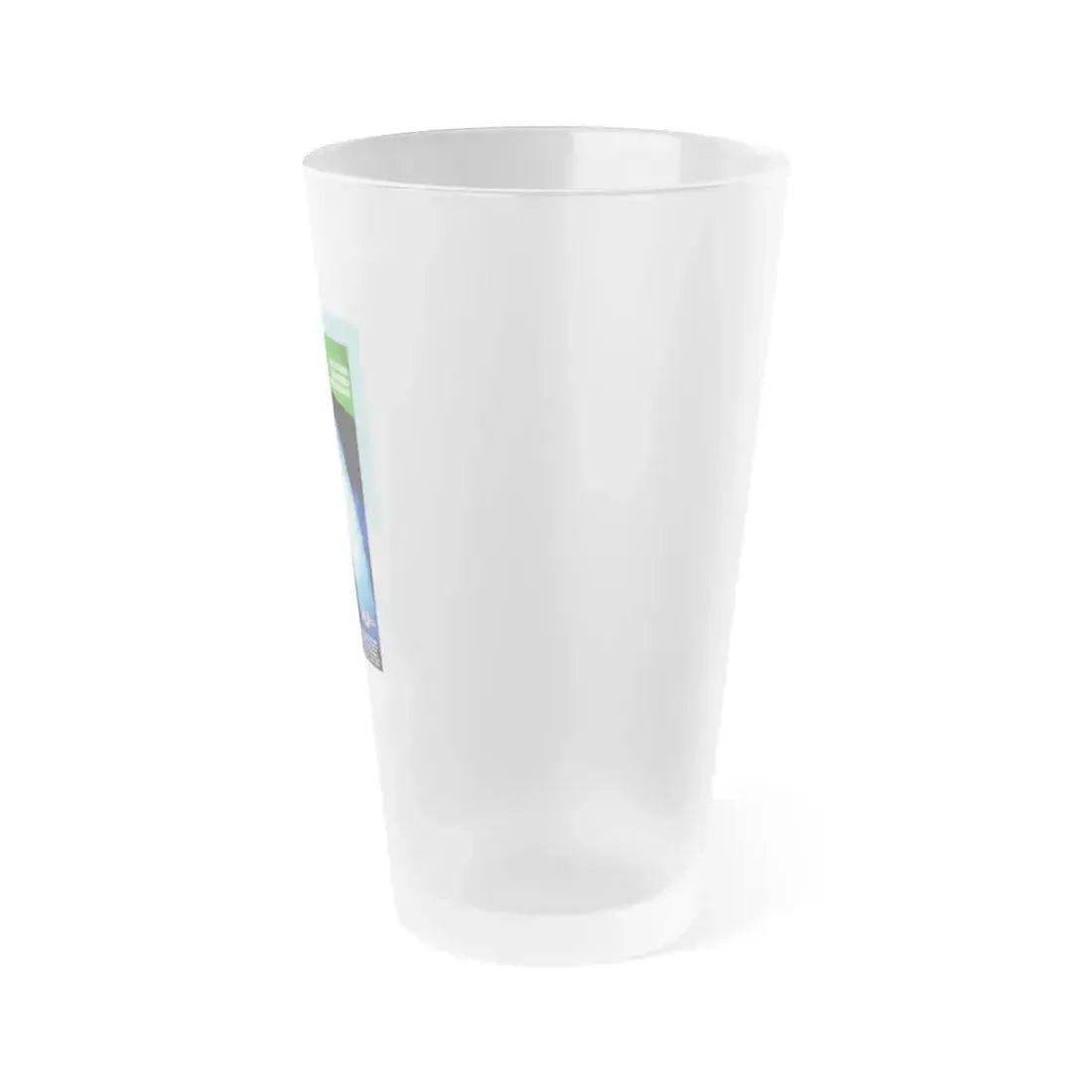 EDGE OF THE AXE 1988 Movie Poster - Frosted Pint Glass 16oz - Go Mug Yourself