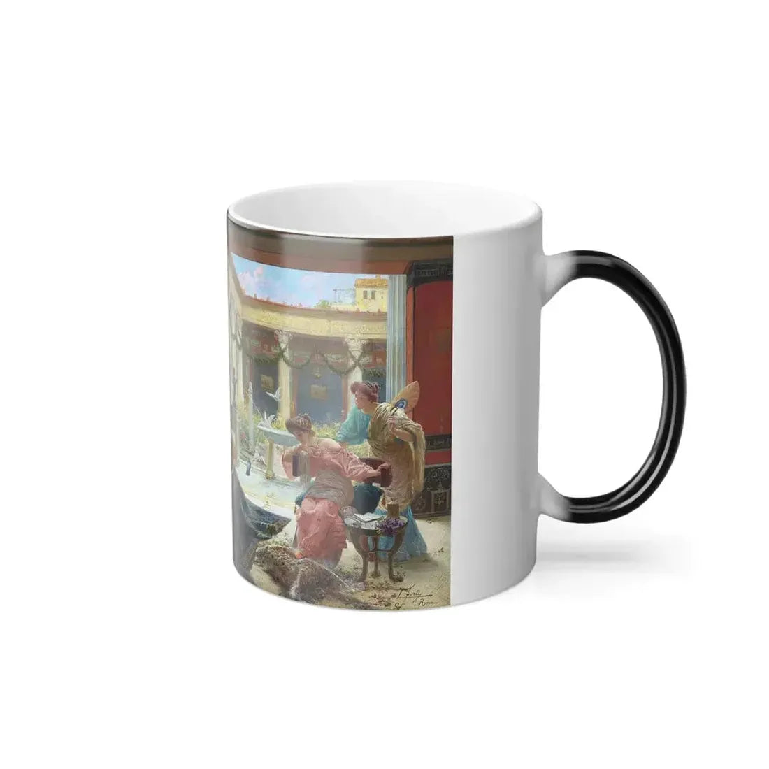 Edoardo Ettore Forti (1850-1940) The Carpet Seller - Color Changing Mug 11oz - Go Mug Yourself