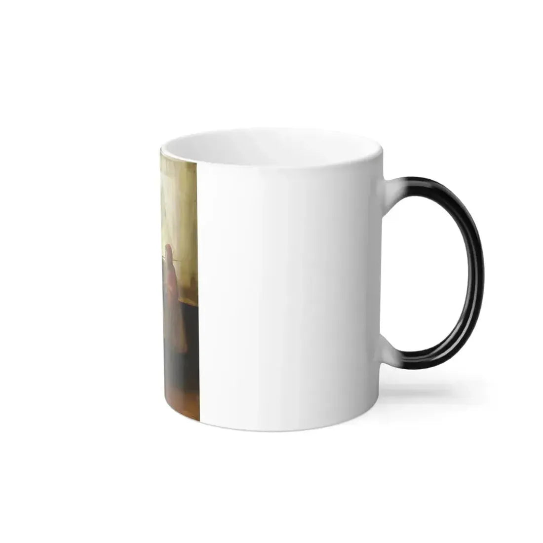 Eduard Charlemont (1848-1906) Dutch Fisherwoman with Child - Color Changing Mug 11oz - Go Mug Yourself