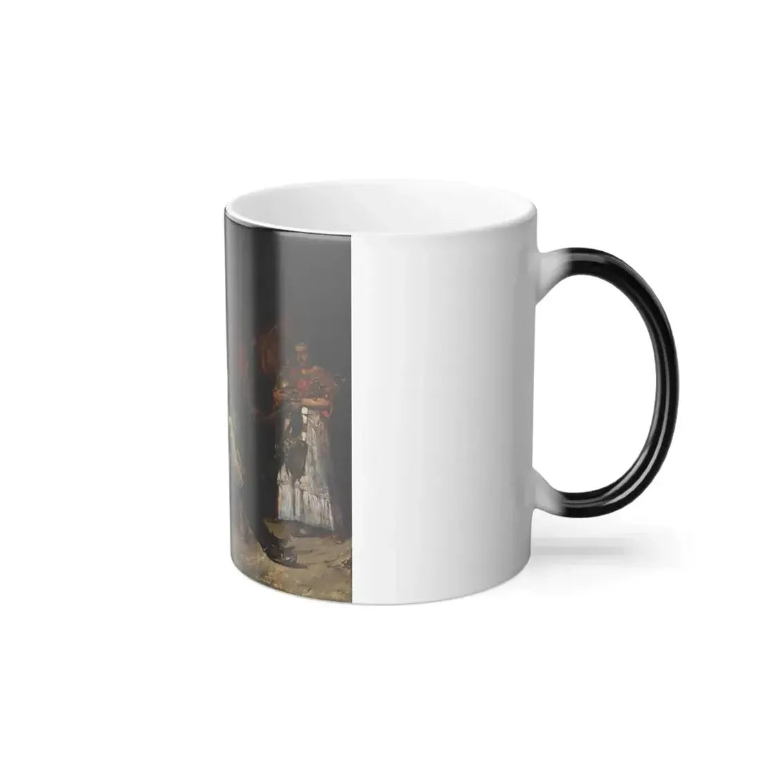 Eduardo Zamacois y Zabela (c1841-1871) Spain 1812, French Occupation (Two Spanish partisans struggle to -0 - Color Changing Mug 11oz - Go Mug Yourself