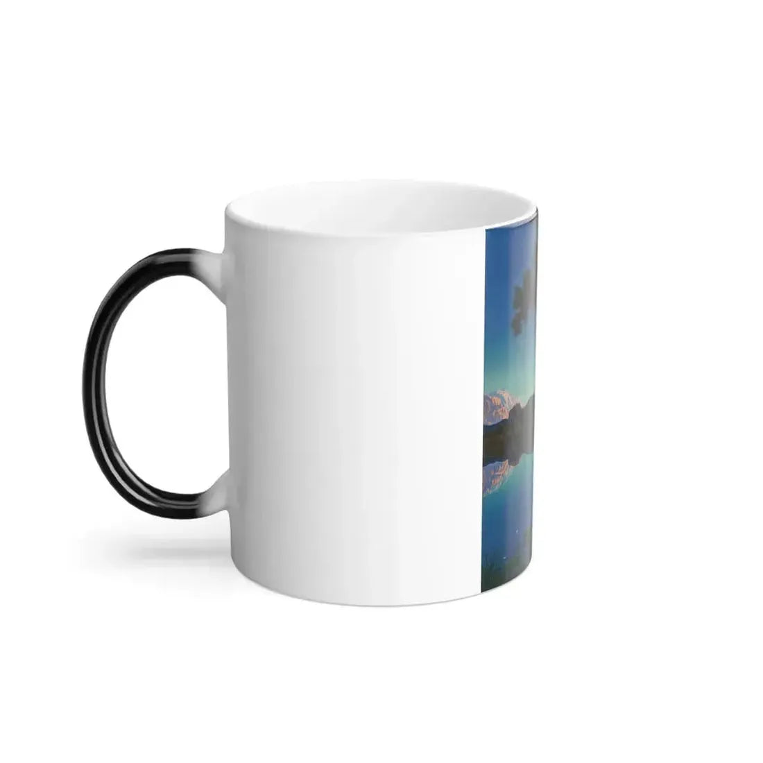 Edward Eggleston (1882-1941) Nymph and the Frog - Oil on Canvas - Color Changing Mug 11oz - Go Mug Yourself