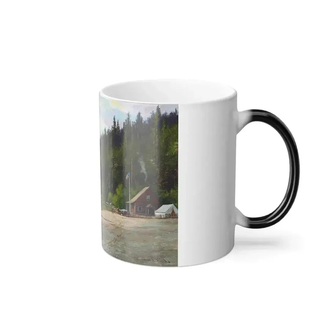 Edward Hill (1843-1923) Echo Lake - Color Changing Mug 11oz - Go Mug Yourself