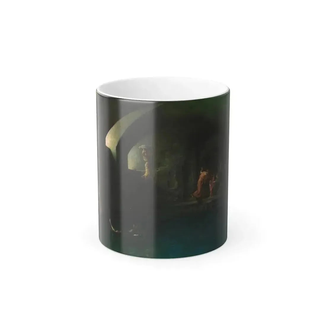 Edward John Poynter (1836-1919) The Champion Swimmer - Color Changing Mug 11oz 11oz - Go Mug Yourself